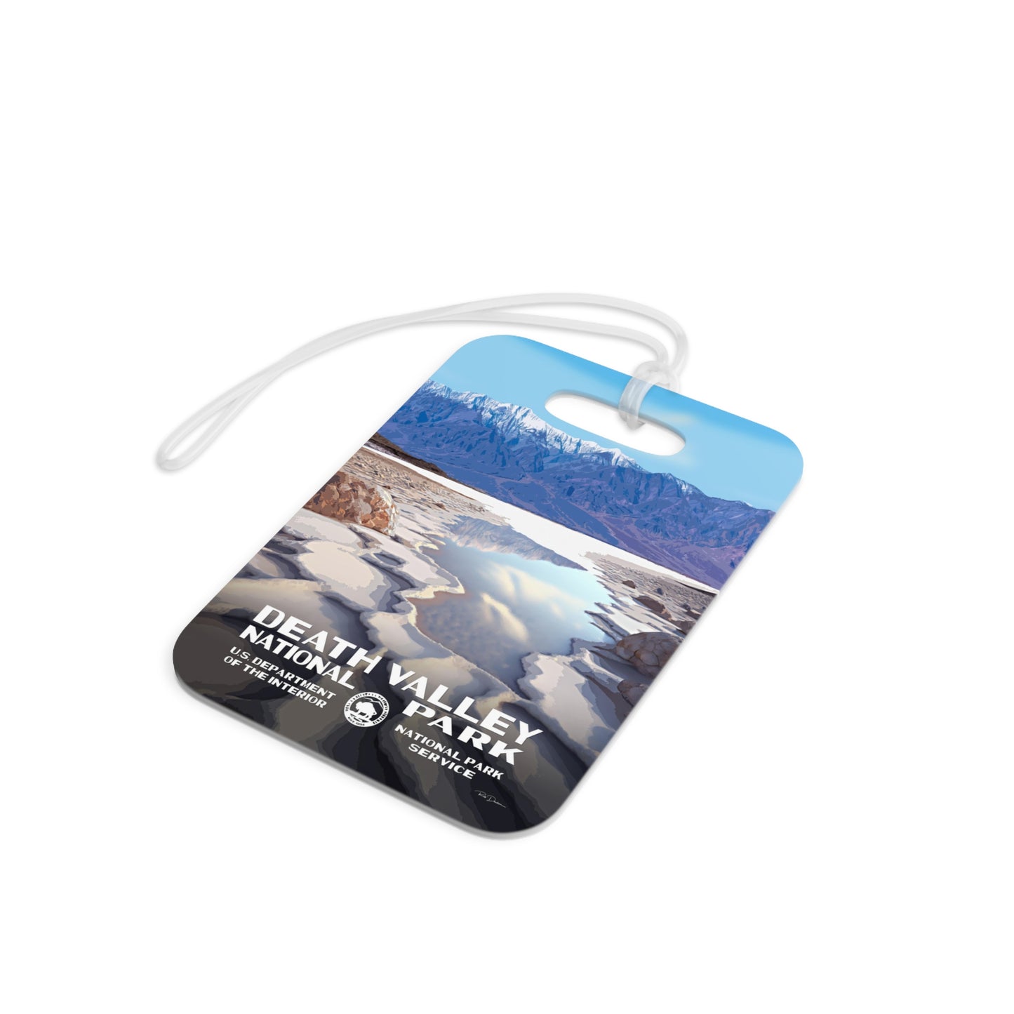 Death Valley National Park, Badwater Basin Bag Tag