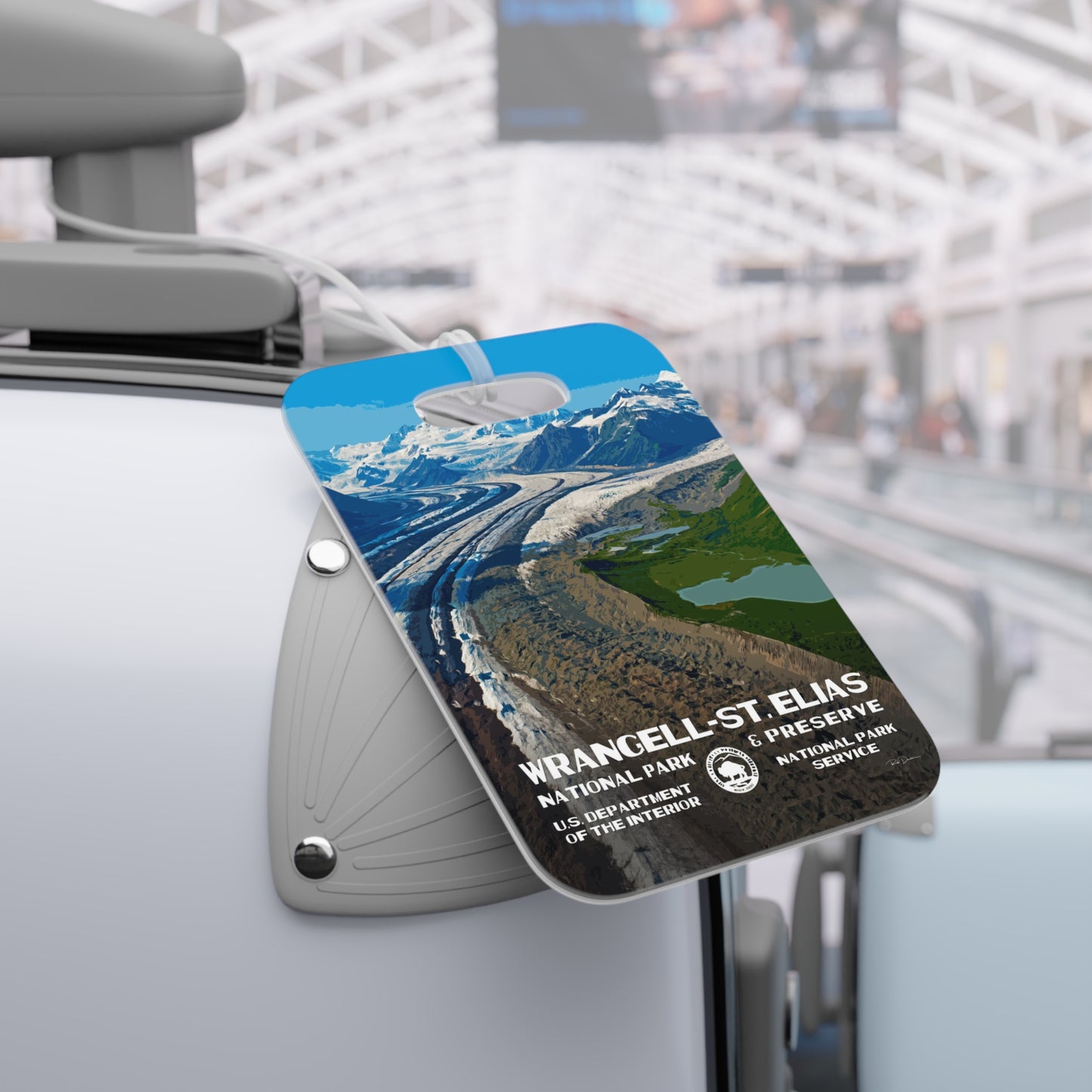 Wrangell-St. Elias National Park Bag Tag
