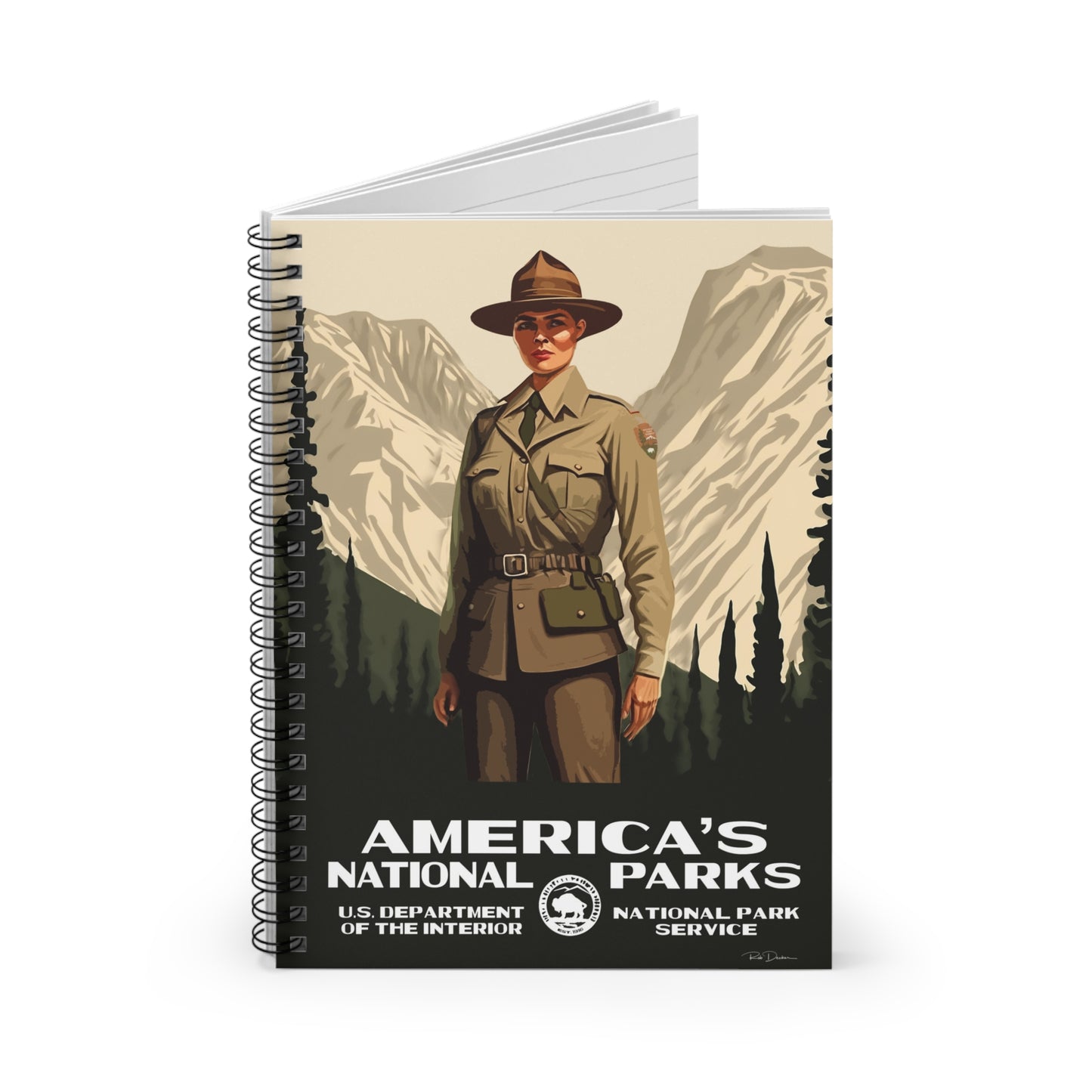 America's National Parks, Worth Protecting (Female Ranger) Field Journal