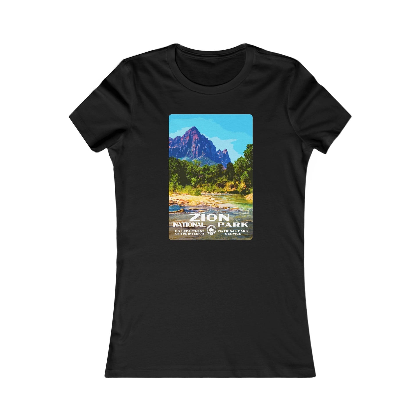 Zion National Park (The Watchman) Women's T-Shirt