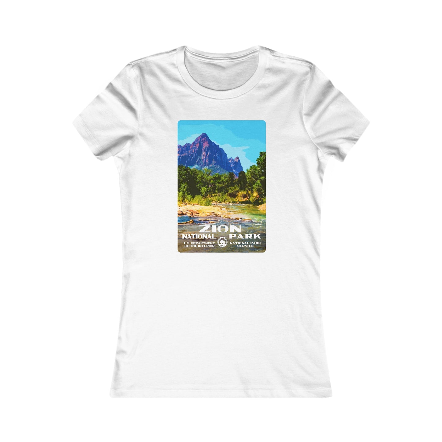 Zion National Park (The Watchman) Women's T-Shirt