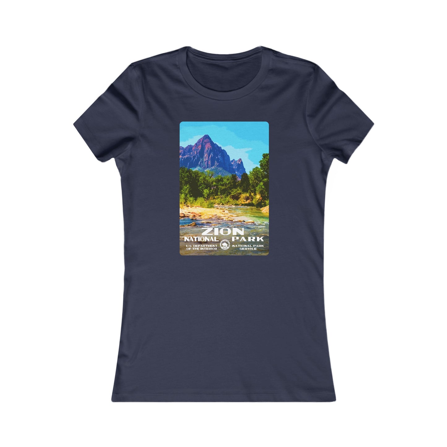 Zion National Park (The Watchman) Women's T-Shirt