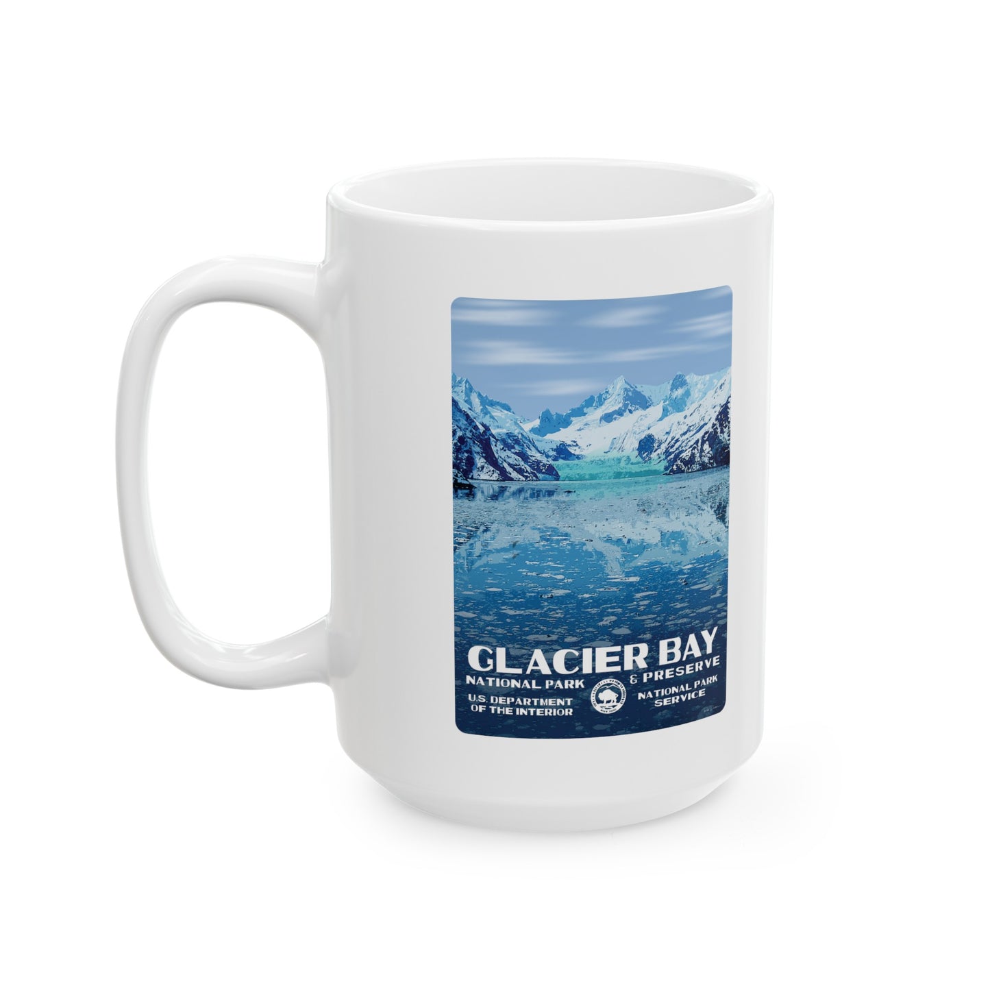 Glacier Bay National Park Ceramic Mug