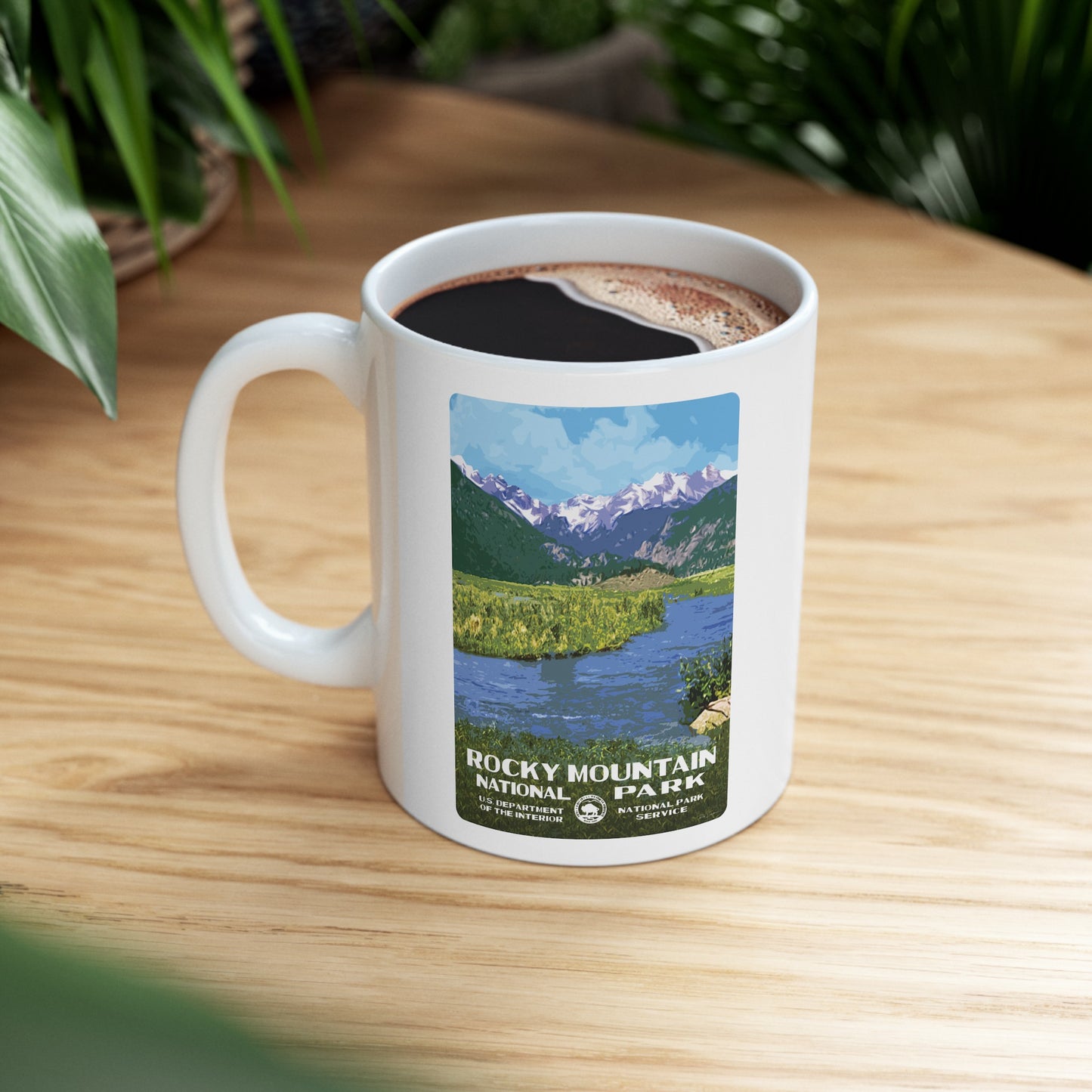 Rocky Mountain National Park (Moraine Park) Ceramic Mug