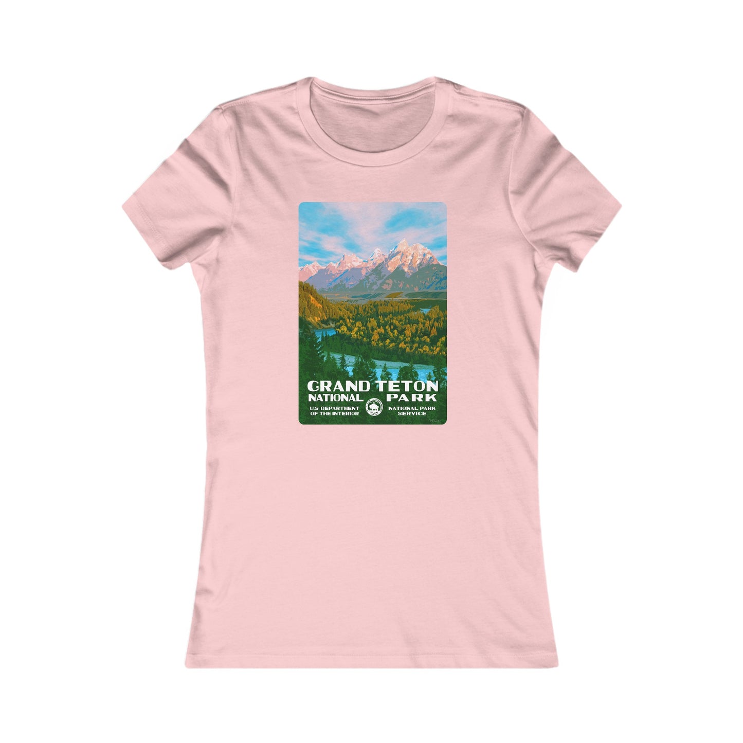 Grand Teton National Park (Snake River) Women's T-Shirt