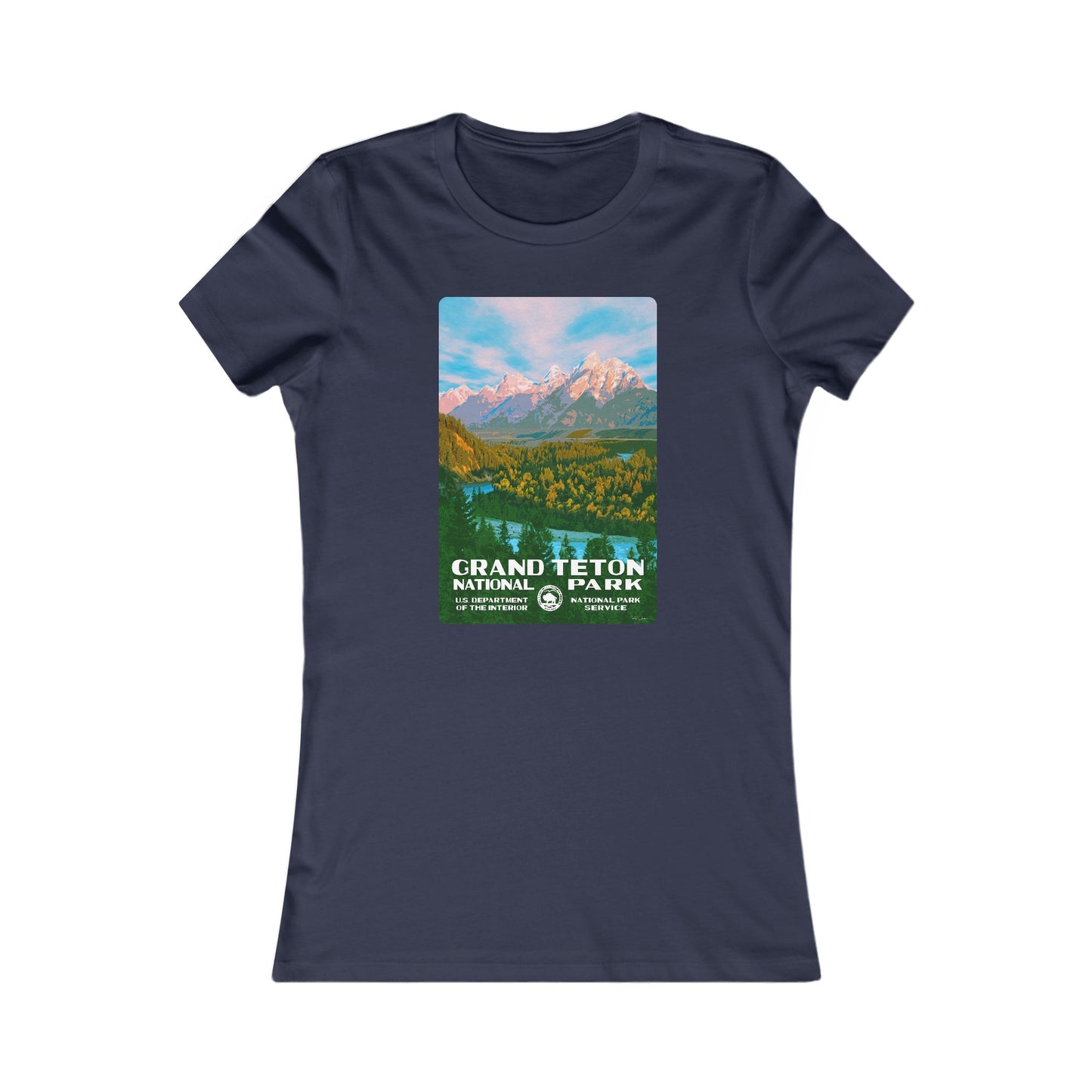 Grand Teton National Park (Snake River) Women's T-Shirt