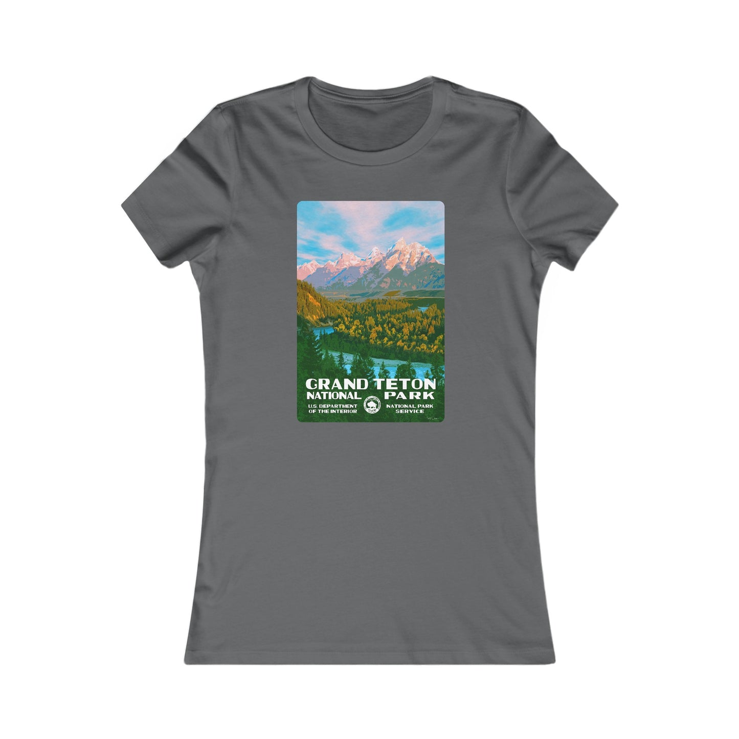 Grand Teton National Park (Snake River) Women's T-Shirt