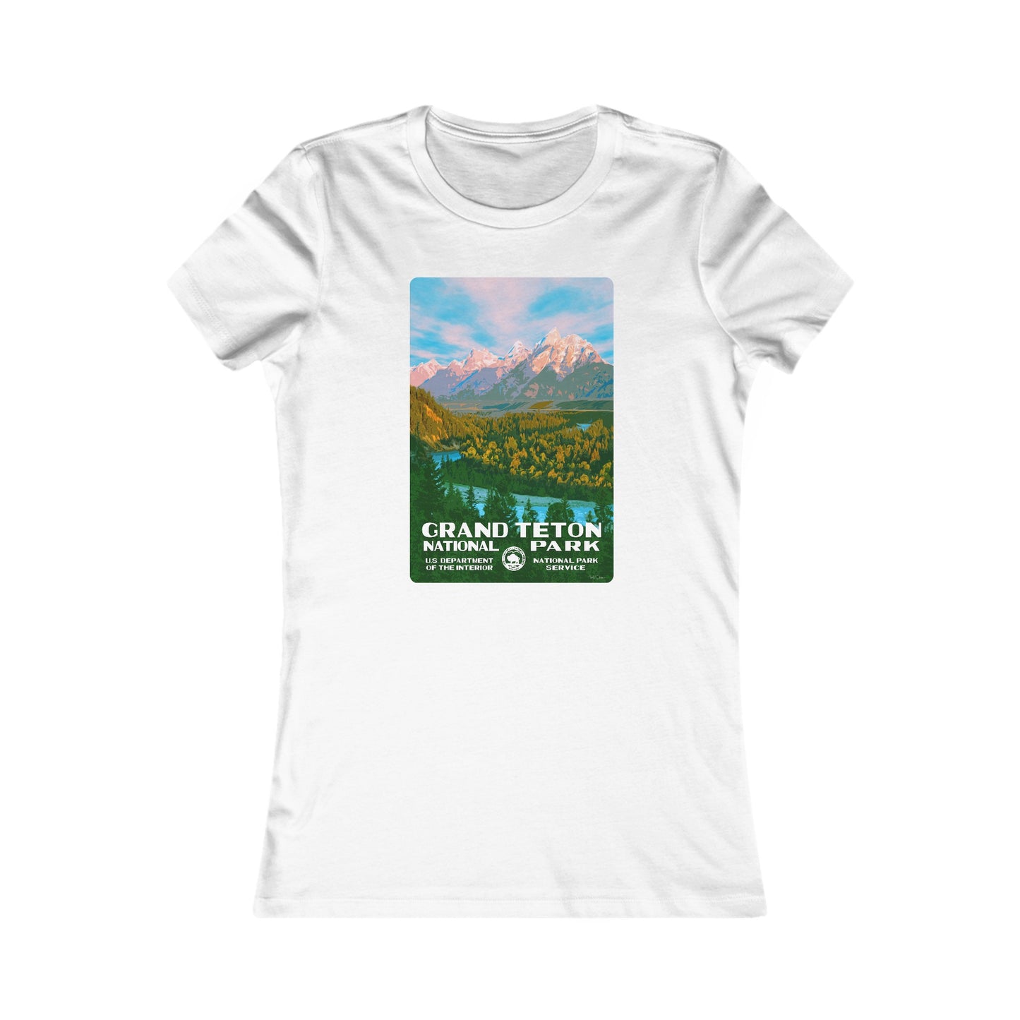 Grand Teton National Park (Snake River) Women's T-Shirt