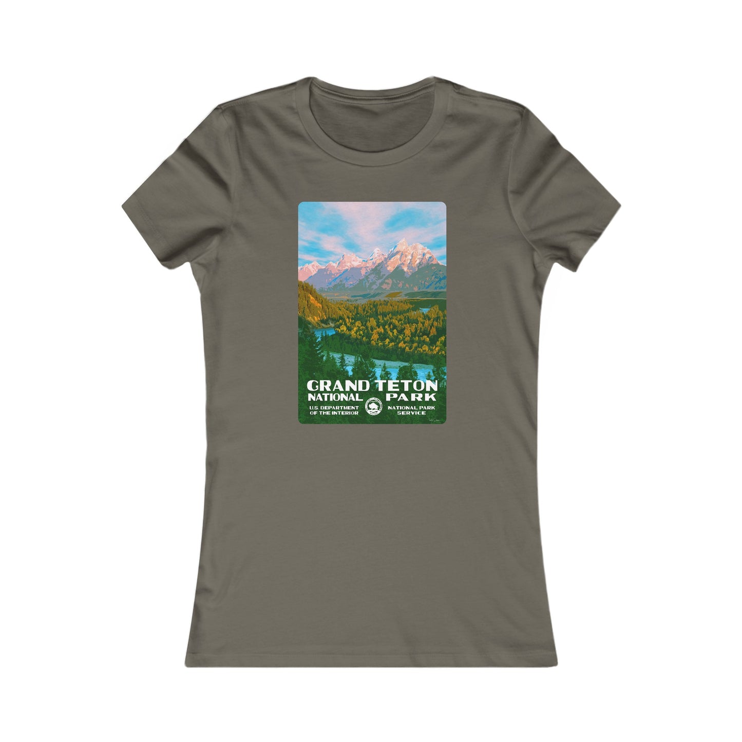 Grand Teton National Park (Snake River) Women's T-Shirt