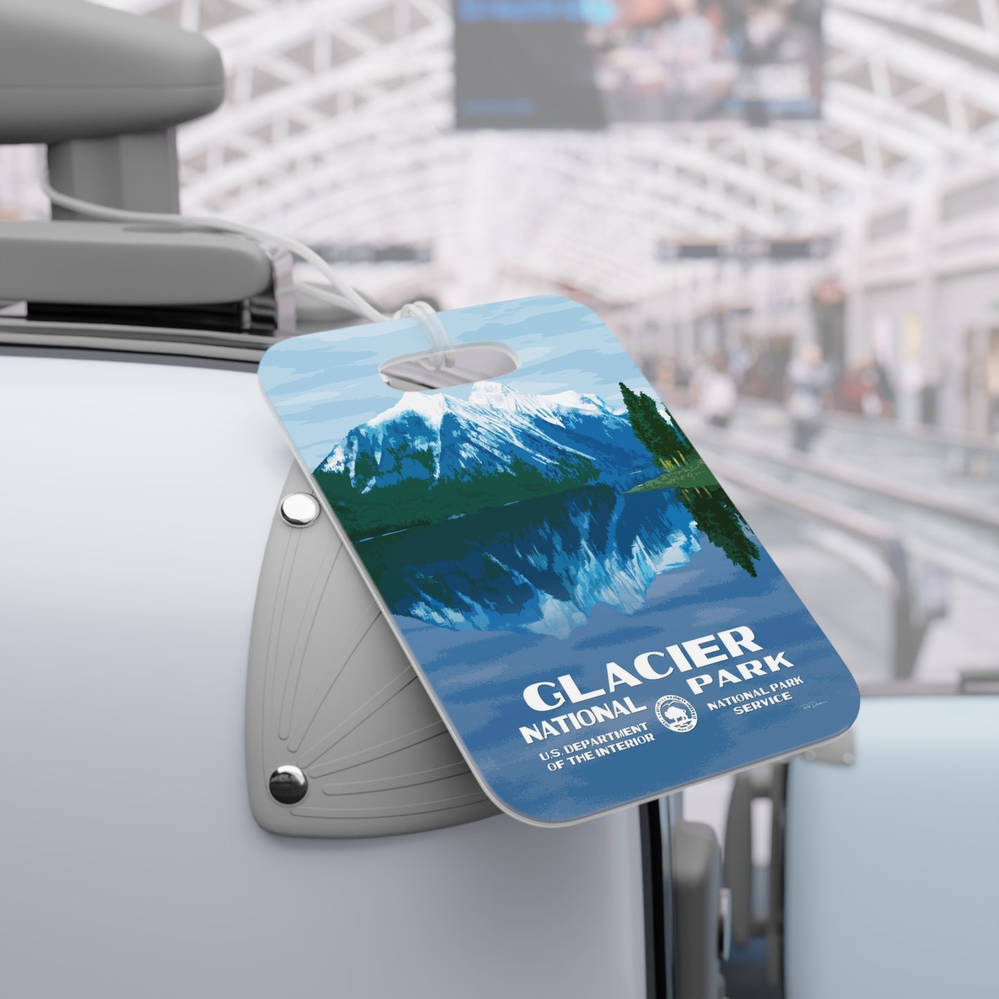 Glacier National Park Bag Tag