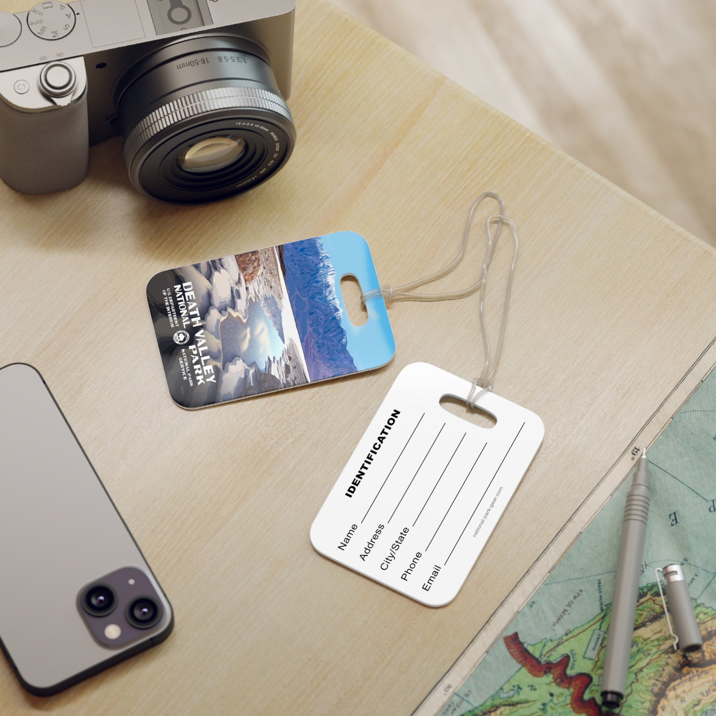 Death Valley National Park, Badwater Basin Bag Tag