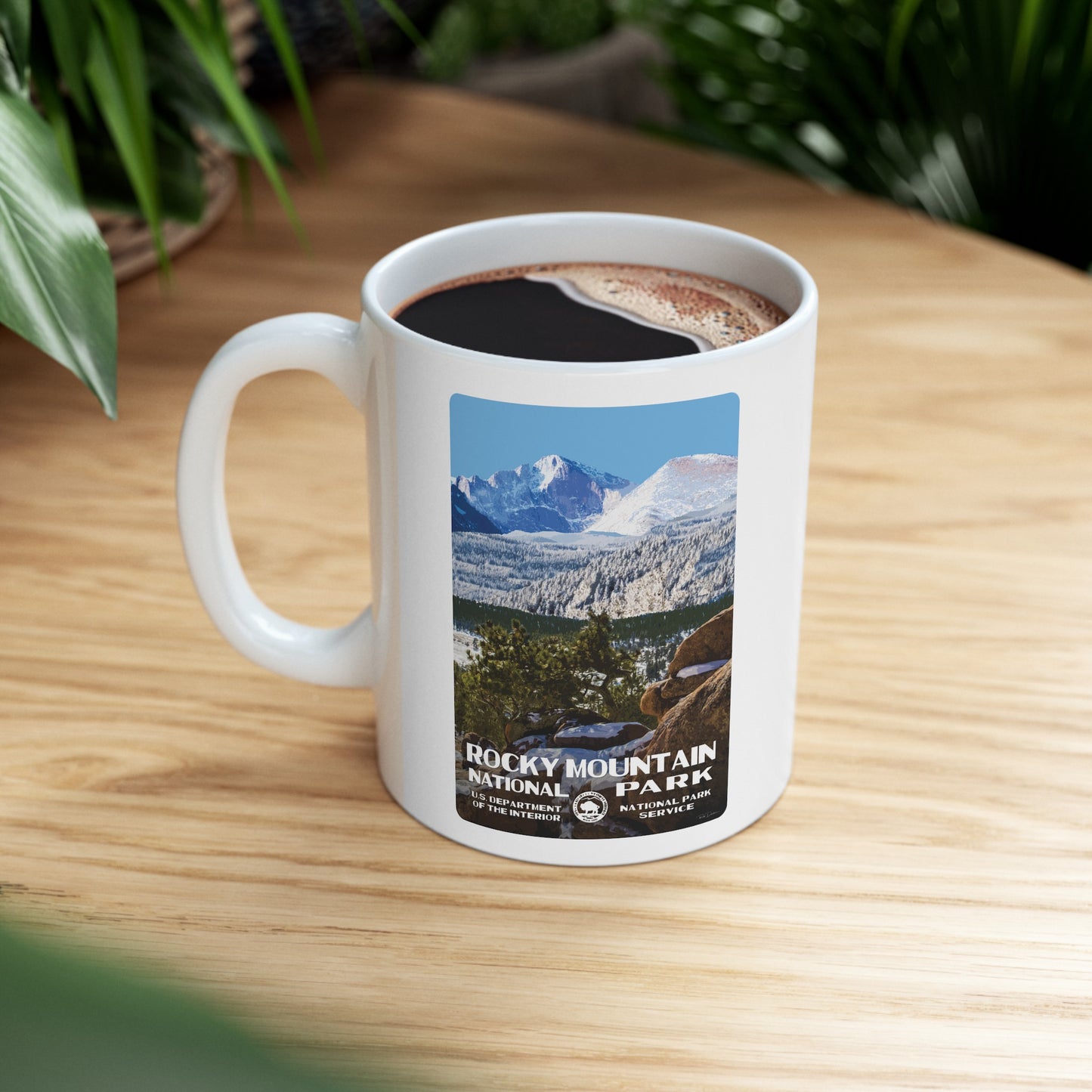 Rocky Mountain National Park (Longs Peak) Ceramic Mug