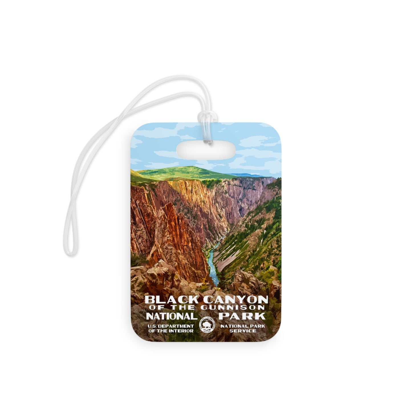Black Canyon of the Gunnison National Park Bag Tag