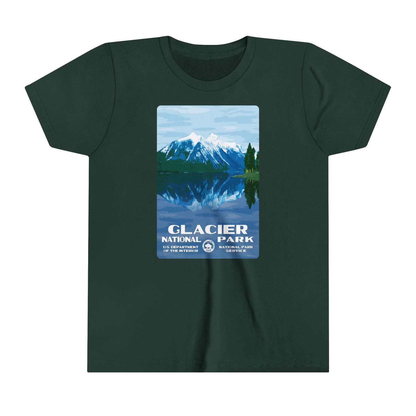 Glacier National Park Kids' T-Shirt