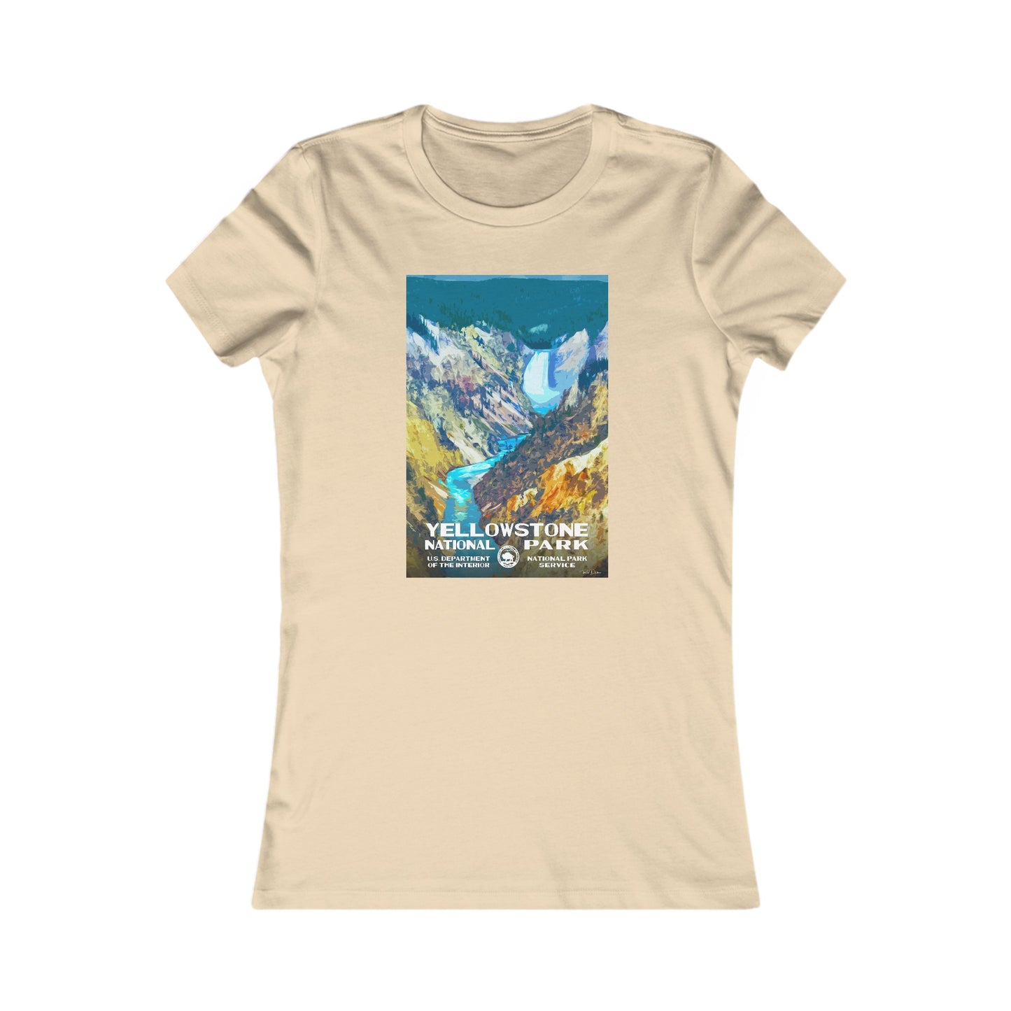 Yellowstone National Park (Lower Falls) Women's T-Shirt