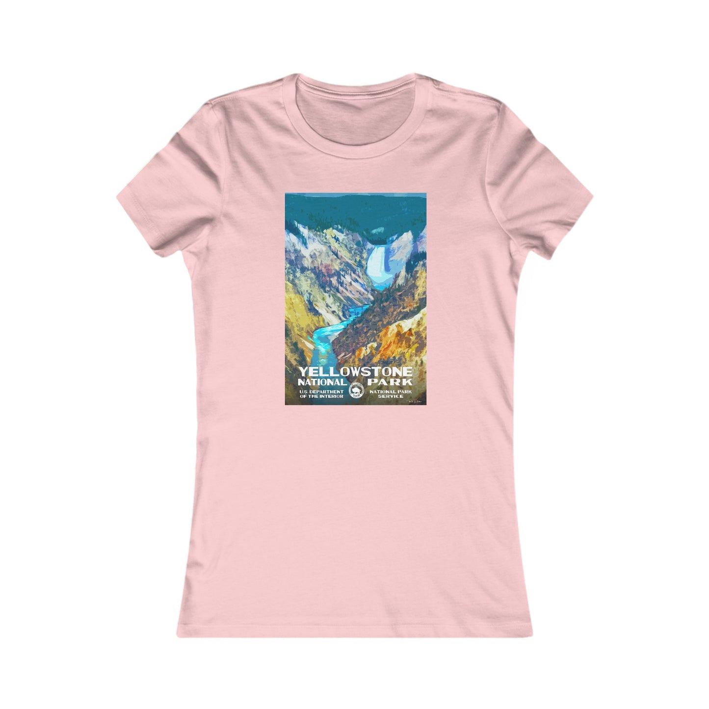 Yellowstone National Park (Lower Falls) Women's T-Shirt