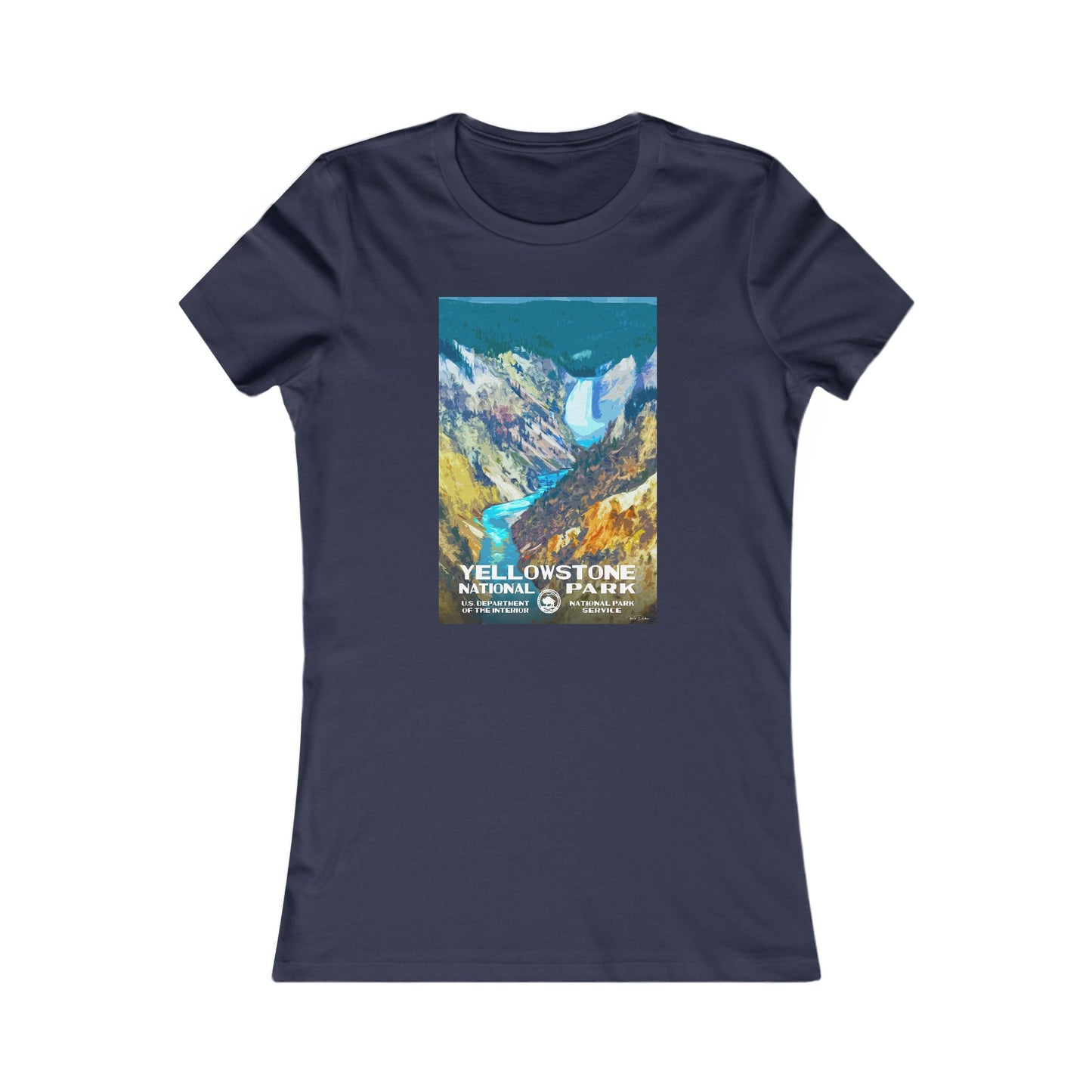 Yellowstone National Park (Lower Falls) Women's T-Shirt