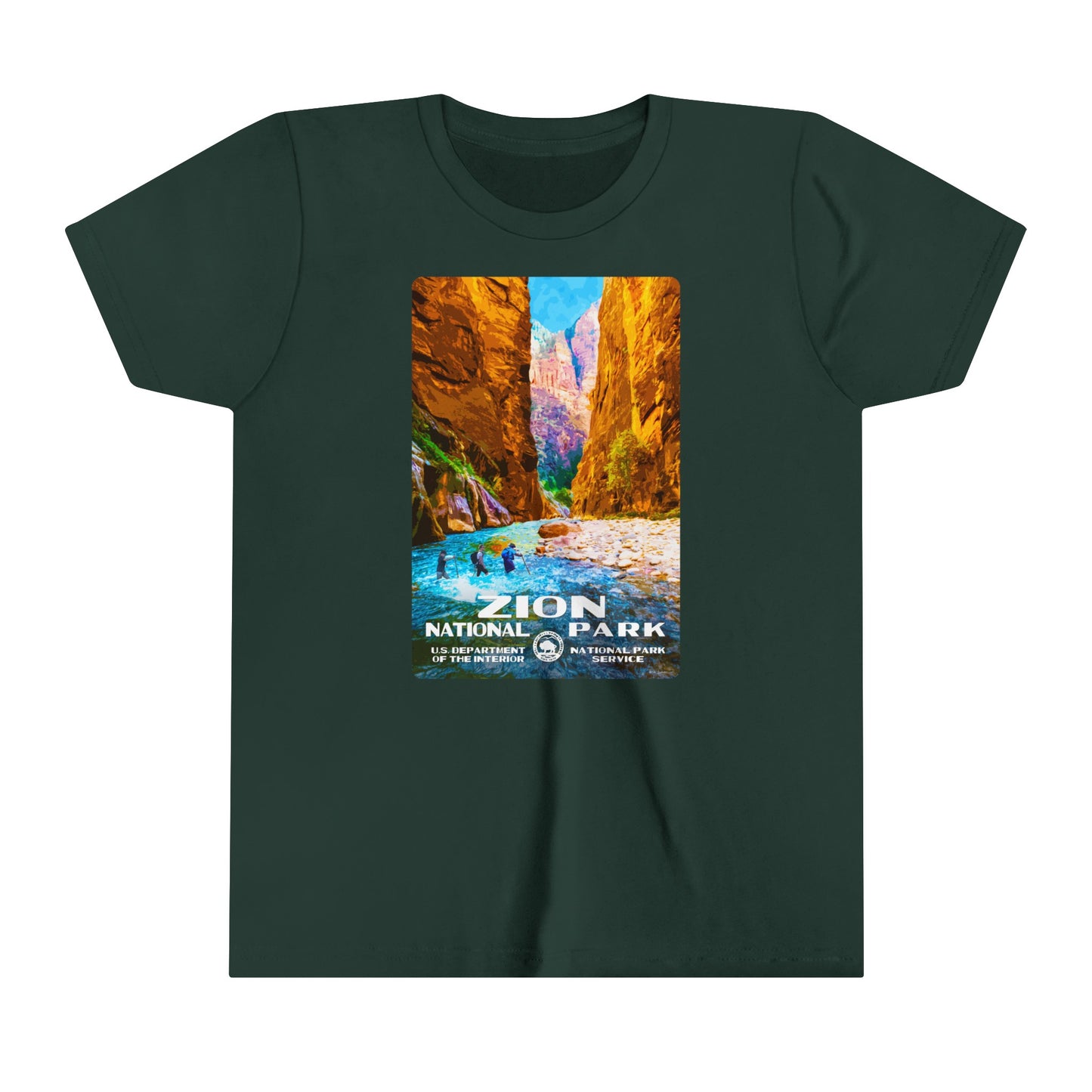 Zion National Park (The Narrows) Kids' T-Shirt