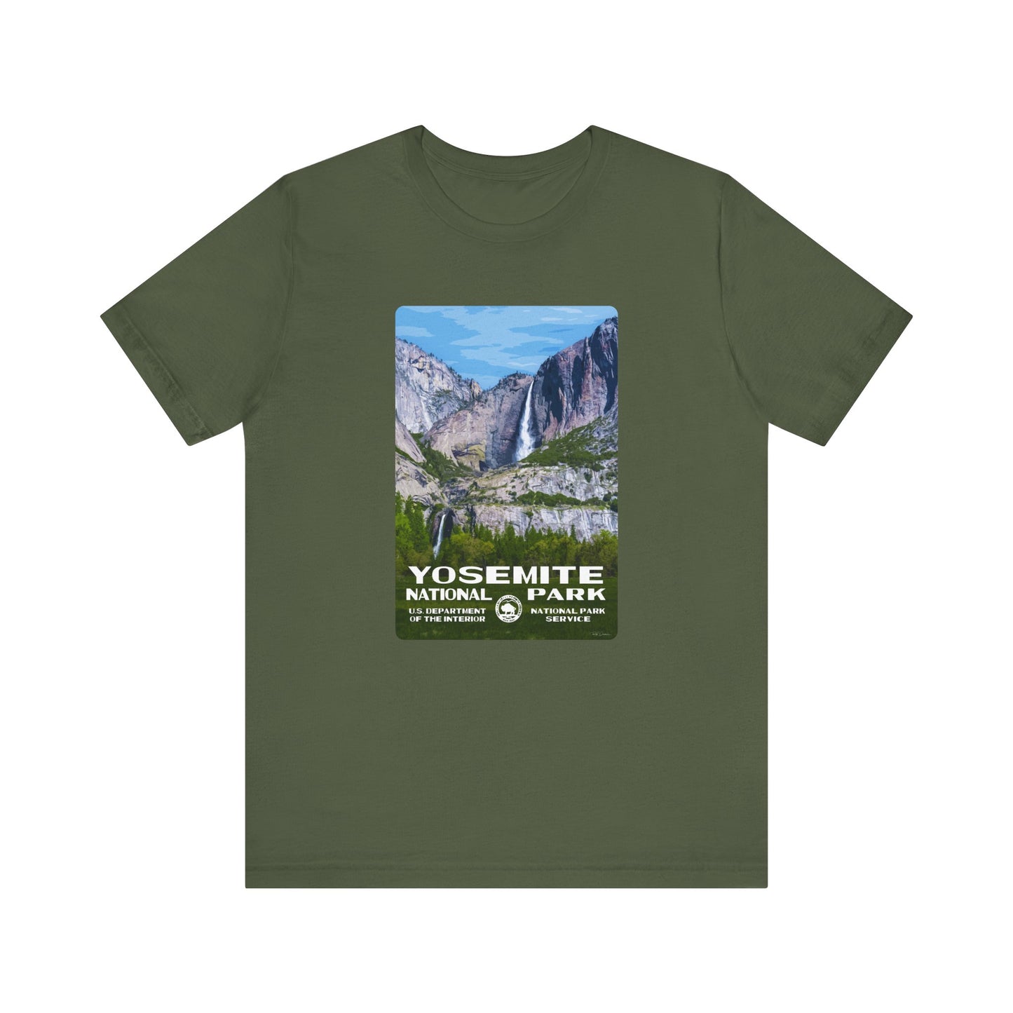 Yosemite National Park (Yosemite Falls) T-Shirt
