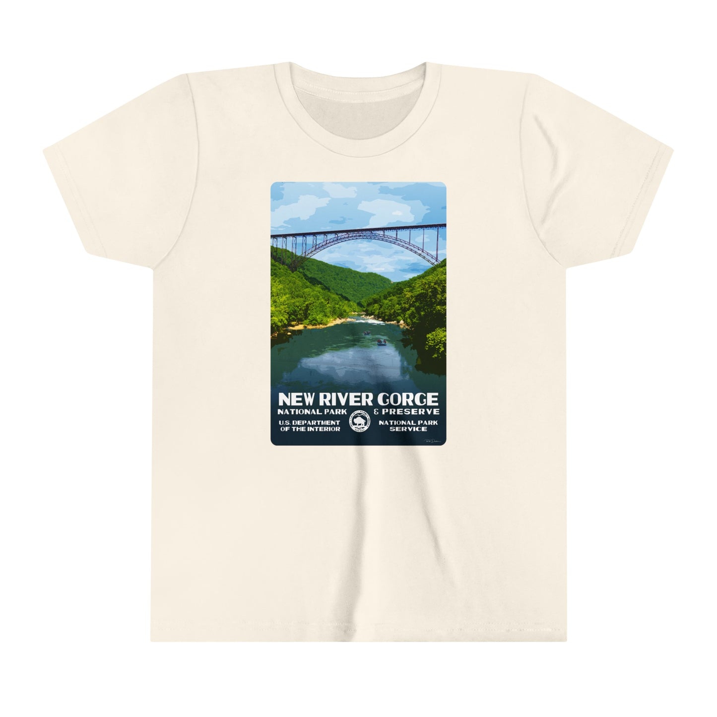 New River Gorge National Park Kids' T-Shirt