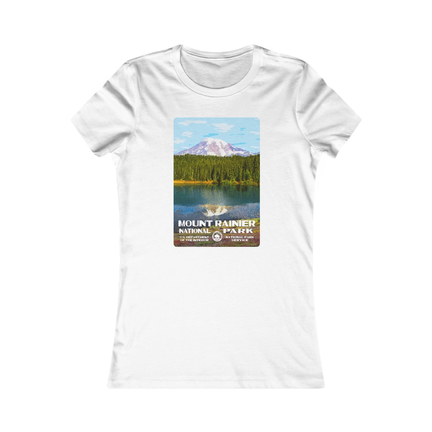 Mount Rainier National Park Women's T-Shirt