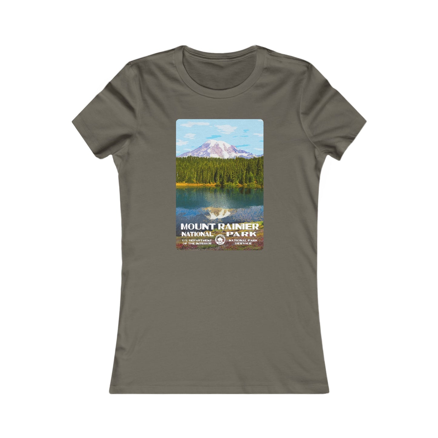 Mount Rainier National Park Women's T-Shirt