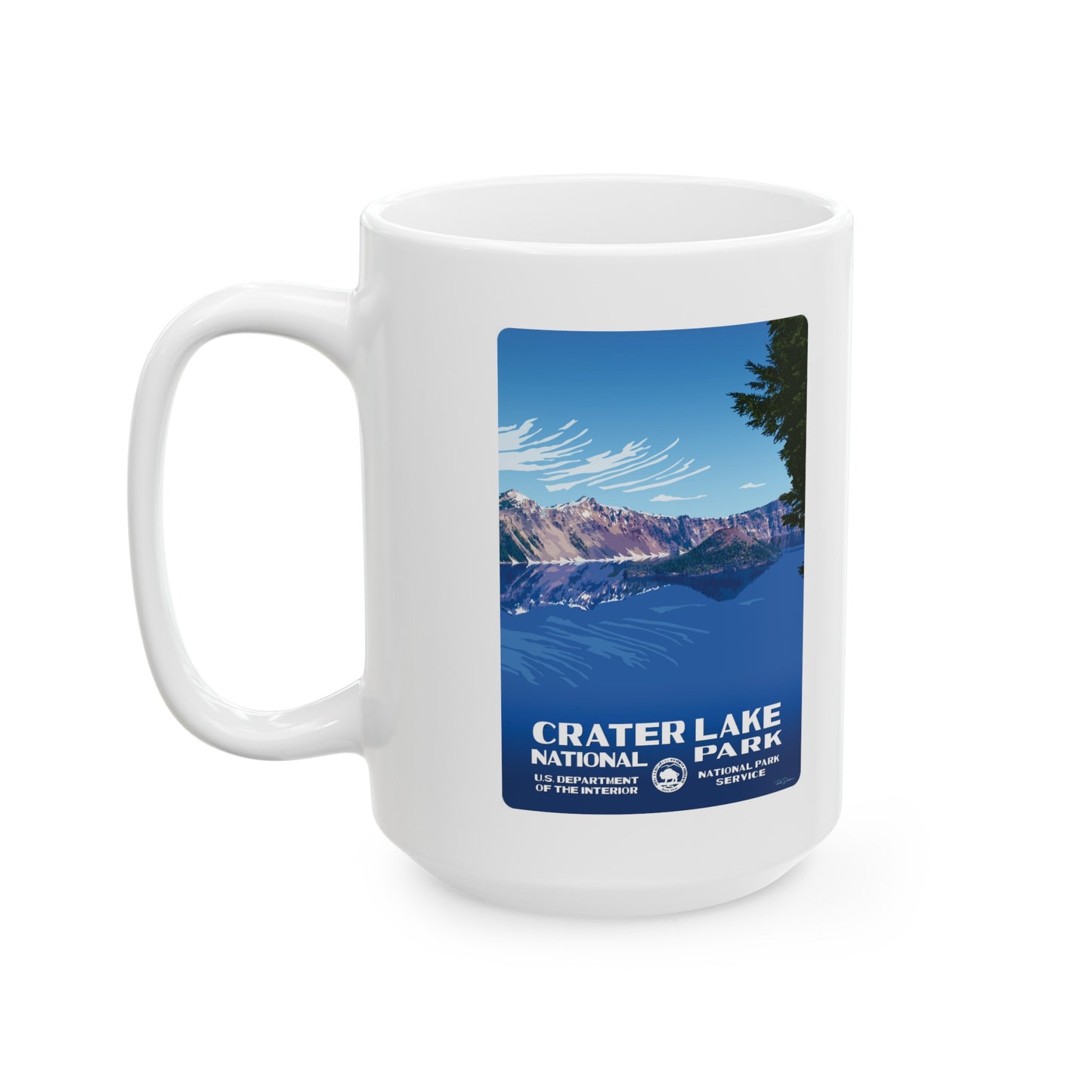 Crater Lake National Park Ceramic Mug