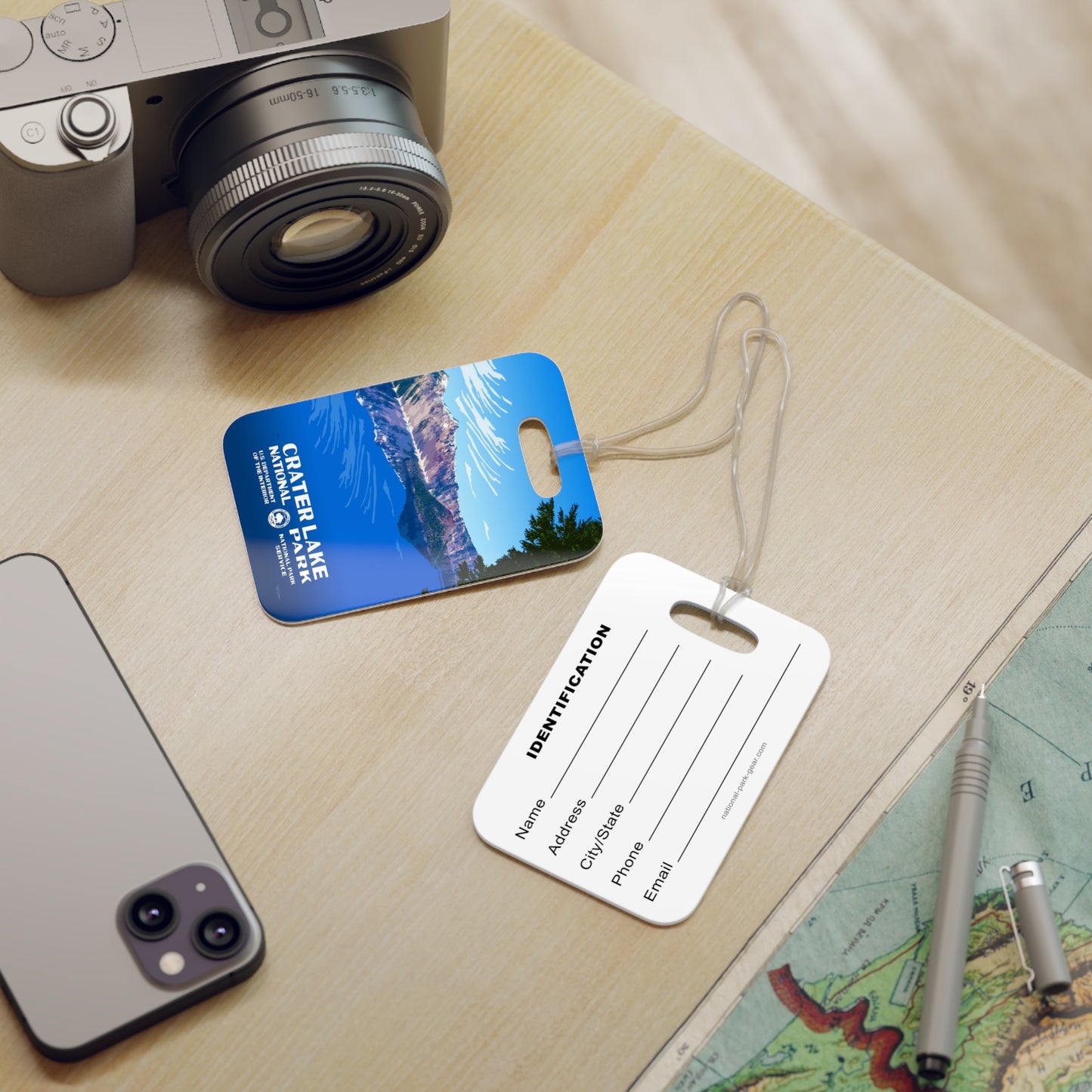 Crater Lake National Park Bag Tag