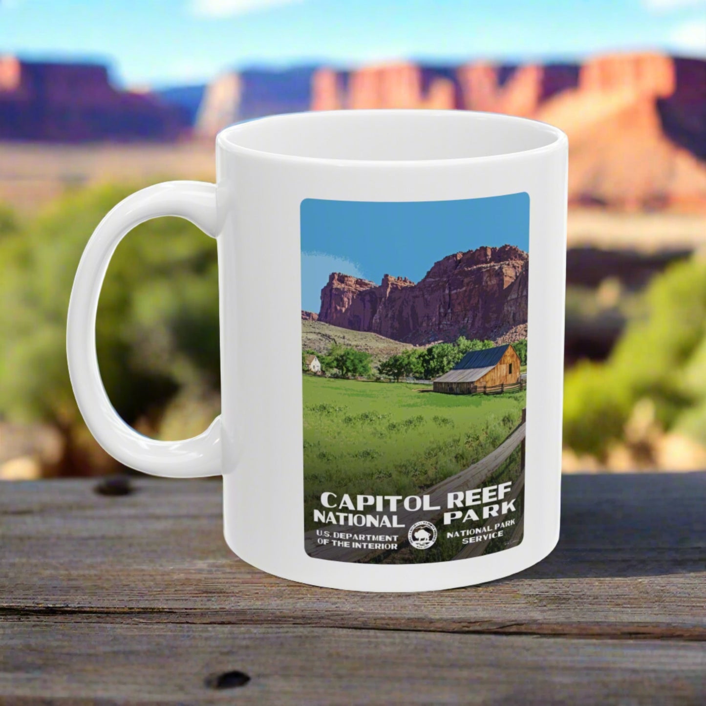 Capitol Reef National Park Ceramic Mug