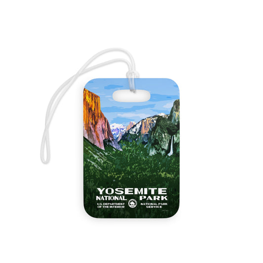 Yosemite National Park, Tunnel View Bag Tag