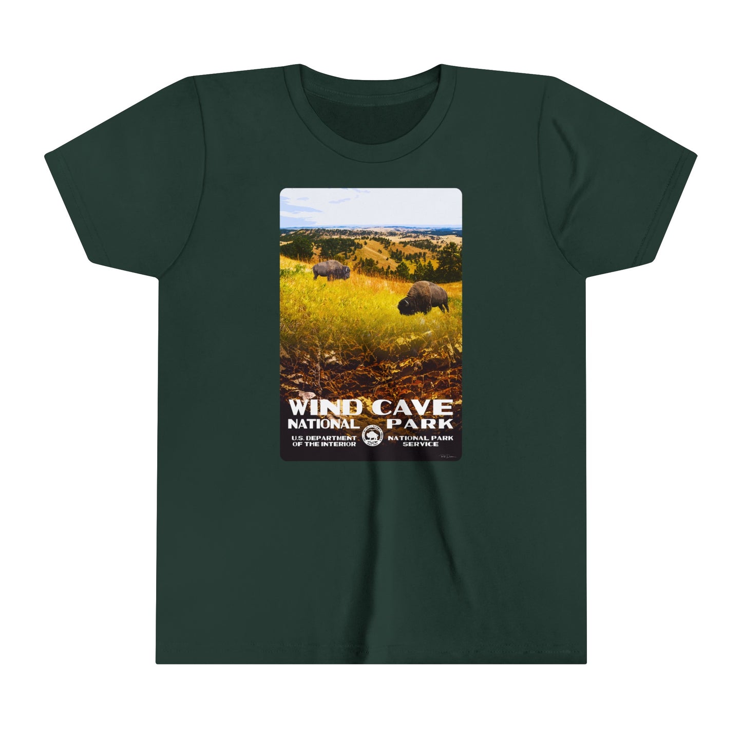 Wind Cave National Park Kids' T-Shirt