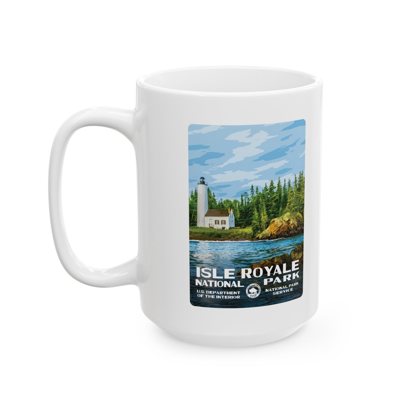 Isle Royale National Park Ceramic Mug