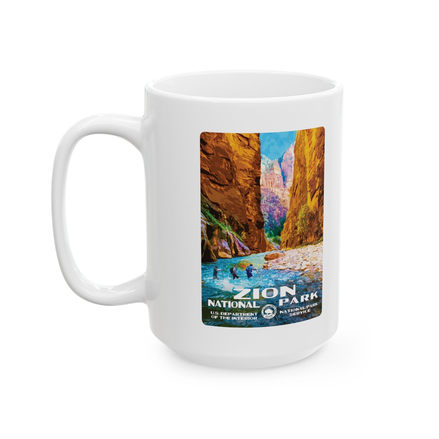 Zion National Park (The Narrows) Ceramic Mug