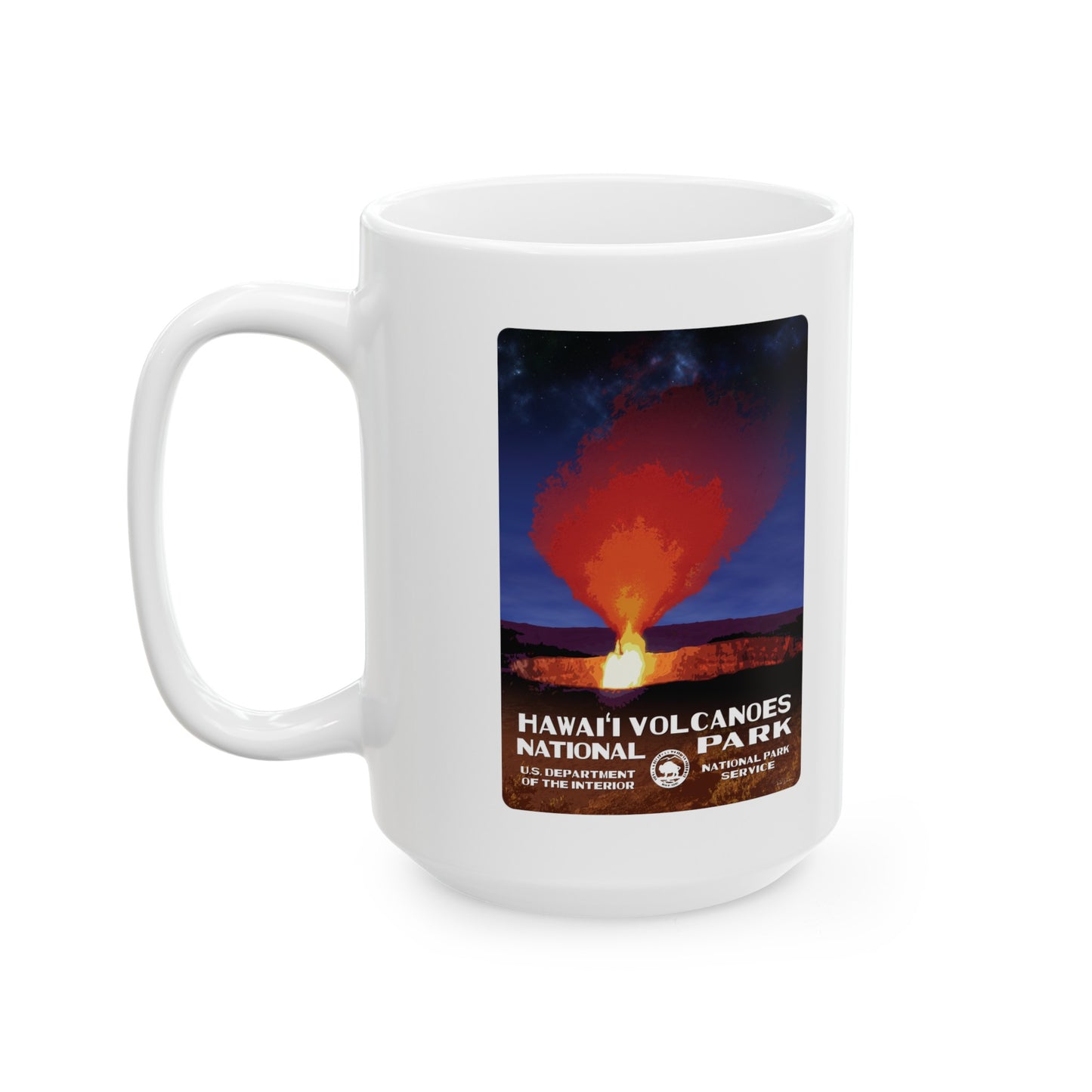 Hawai'i Volcanoes National Park Ceramic Mug