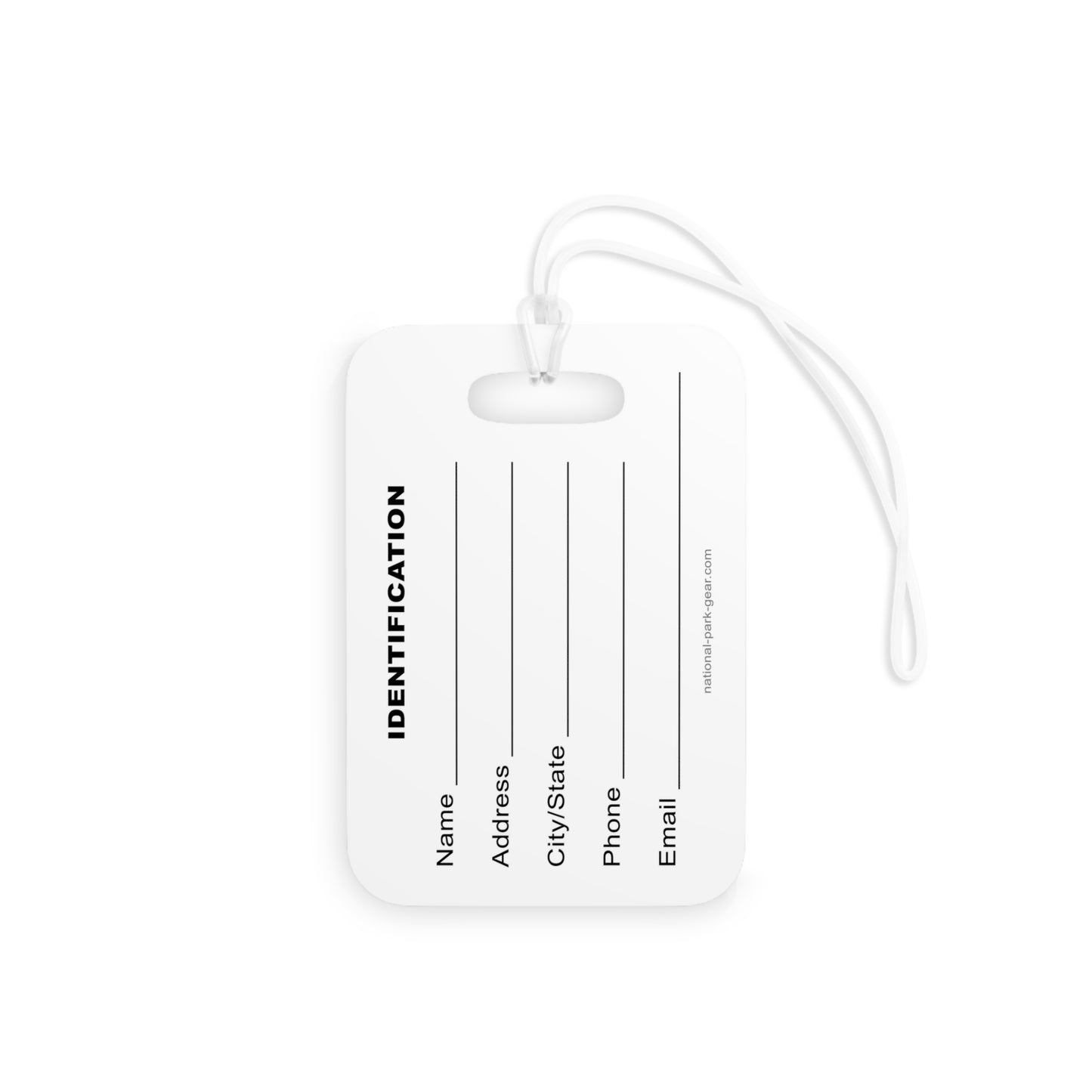 Yellowstone National Park, Mammoth Hot Springs Bag Tag