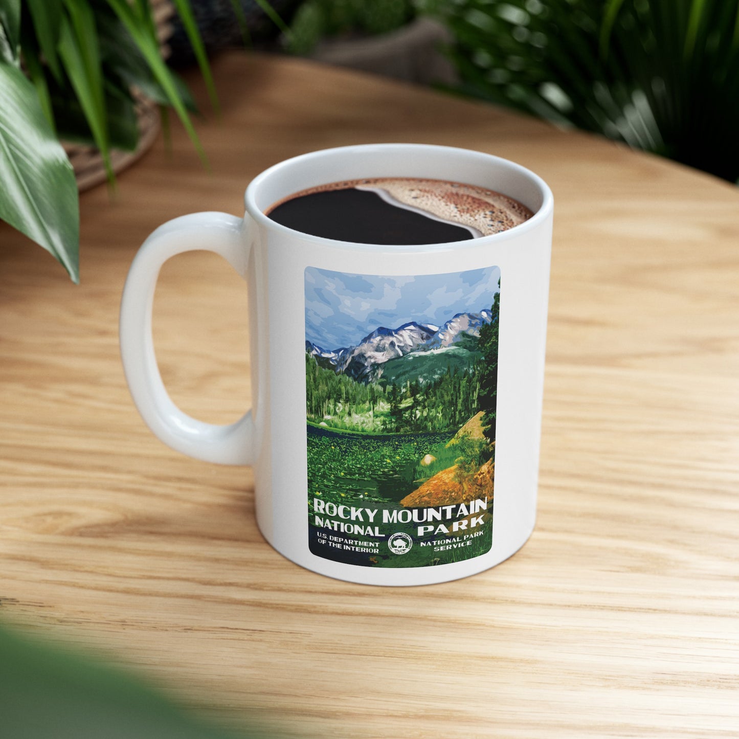 Rocky Mountain National Park (Cub Lake) Ceramic Mug
