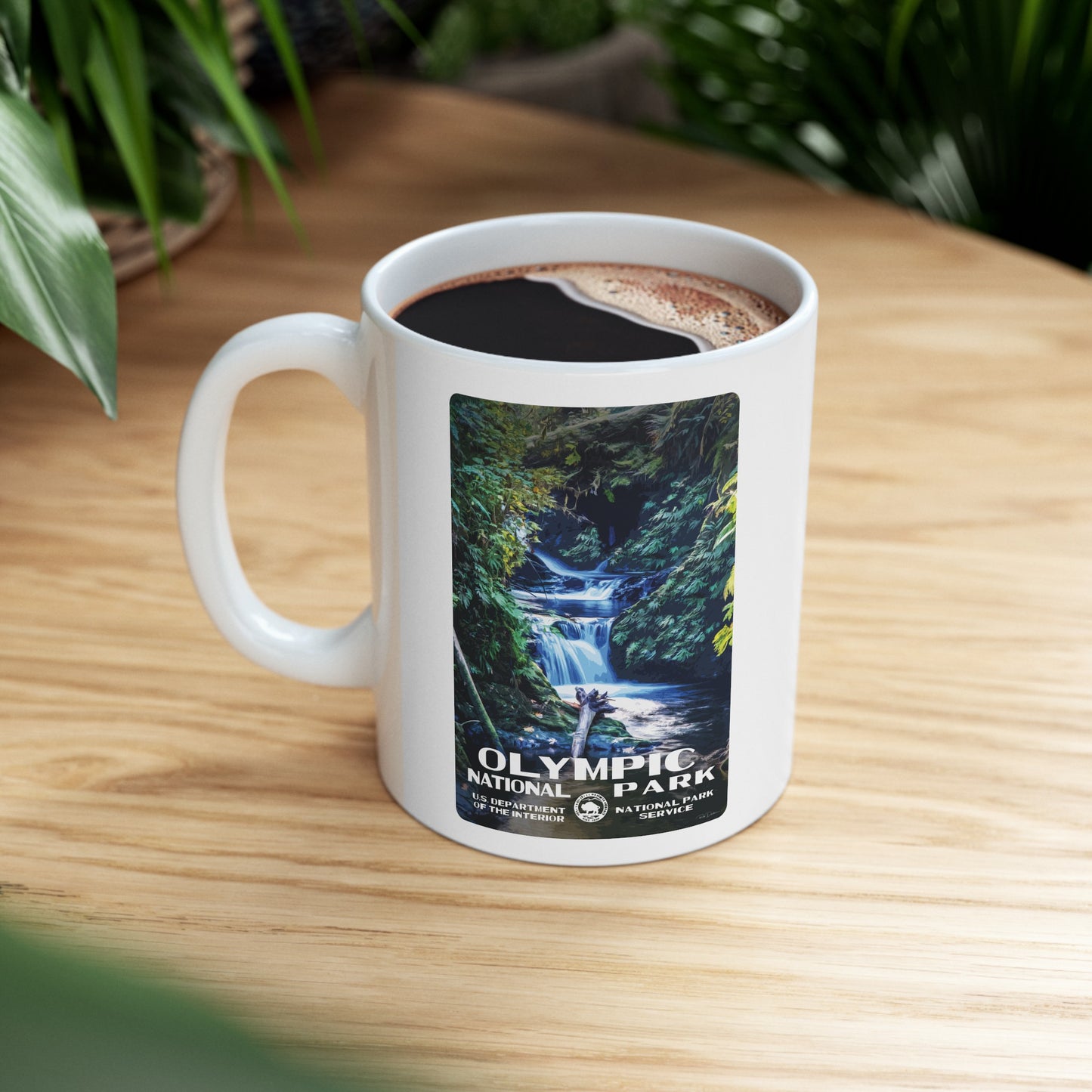Olympic National Park (Rain Forest) Ceramic Mug