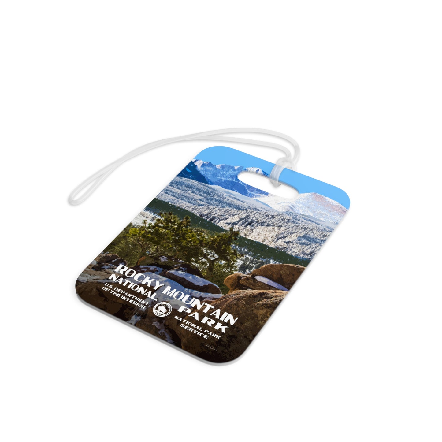 Rocky Mountain National Park, Longs Peak Bag Tag