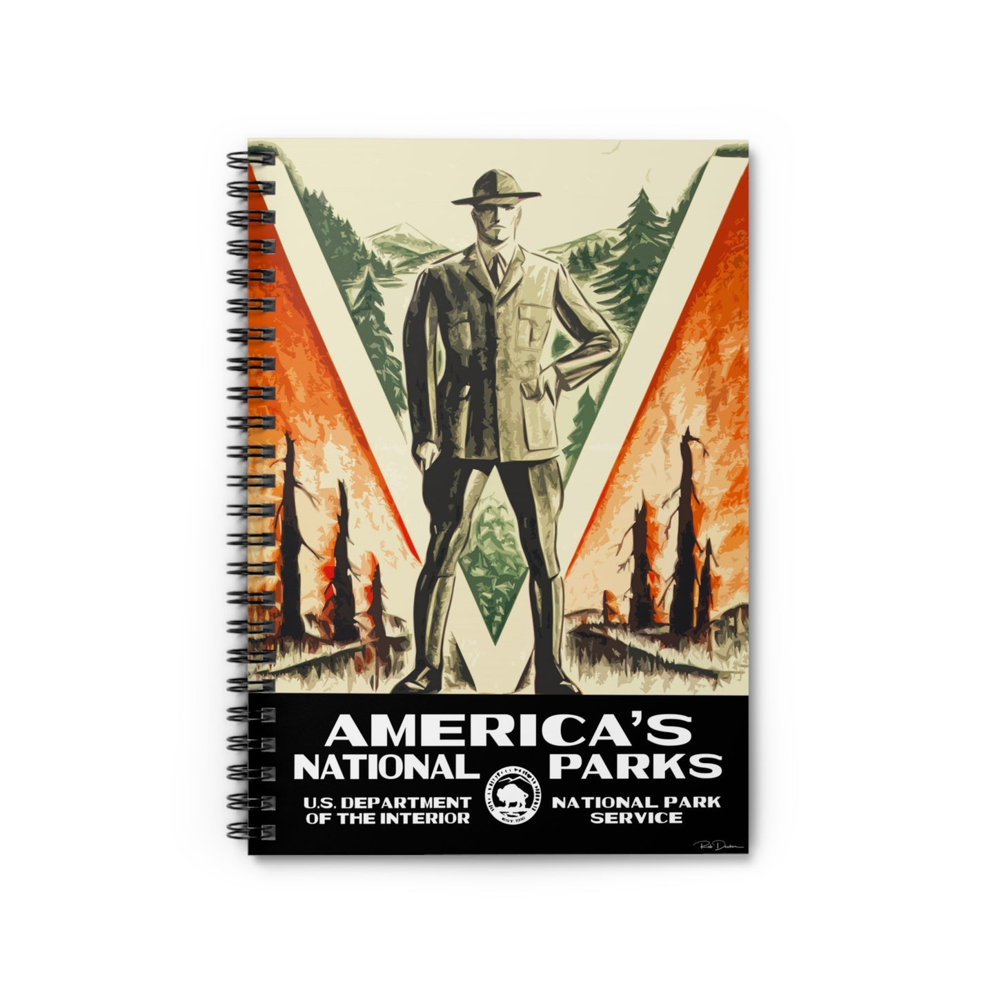America's National Parks, Worth Protecting (Male Ranger) Field Journal
