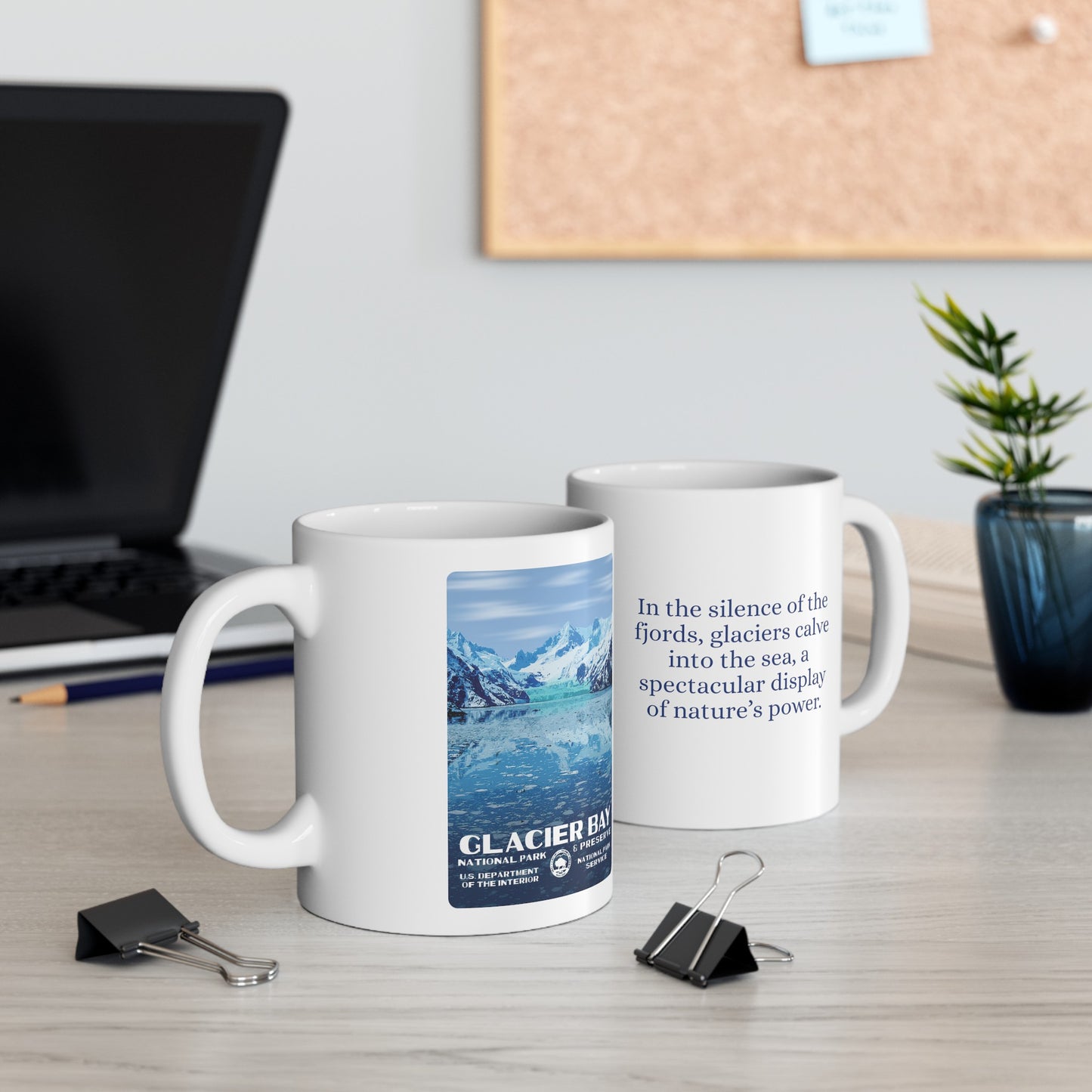 Glacier Bay National Park Ceramic Mug