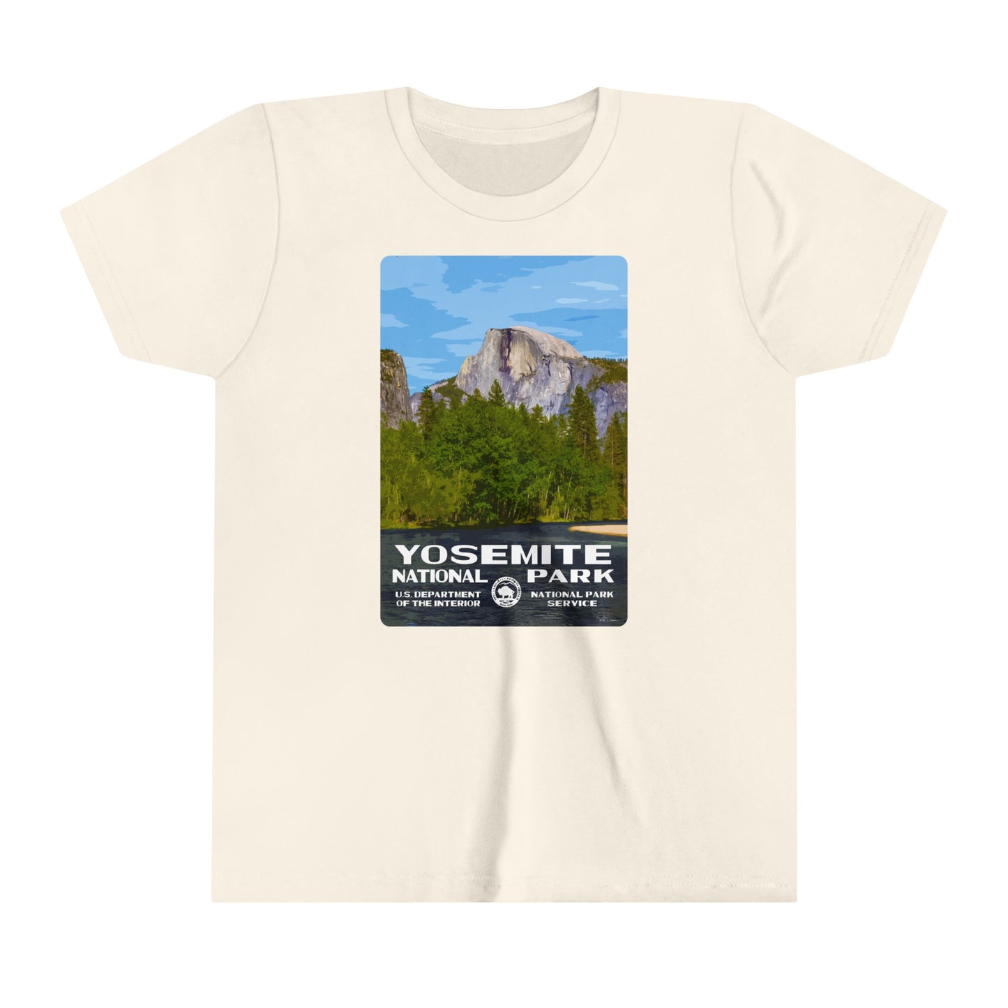 Yosemite National Park (Half Dome) Kids' T-Shirt