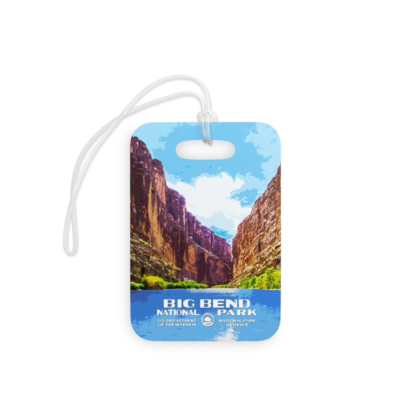 Big Bend National Park Bag Tag