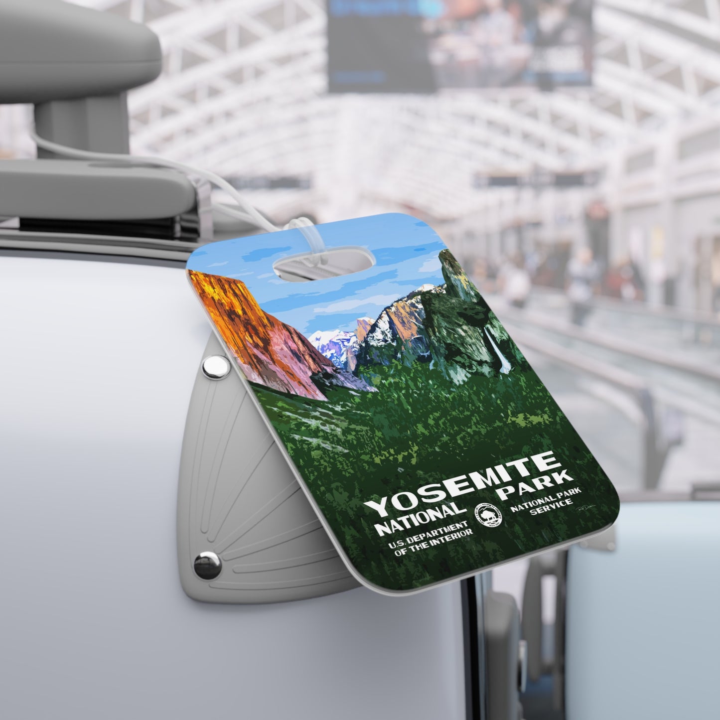 Yosemite National Park, Tunnel View Bag Tag