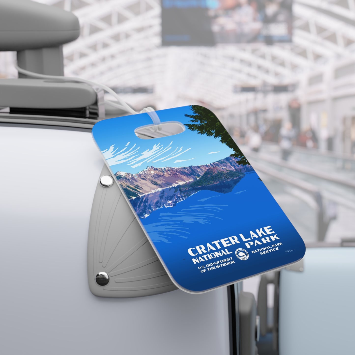 Crater Lake National Park Bag Tag