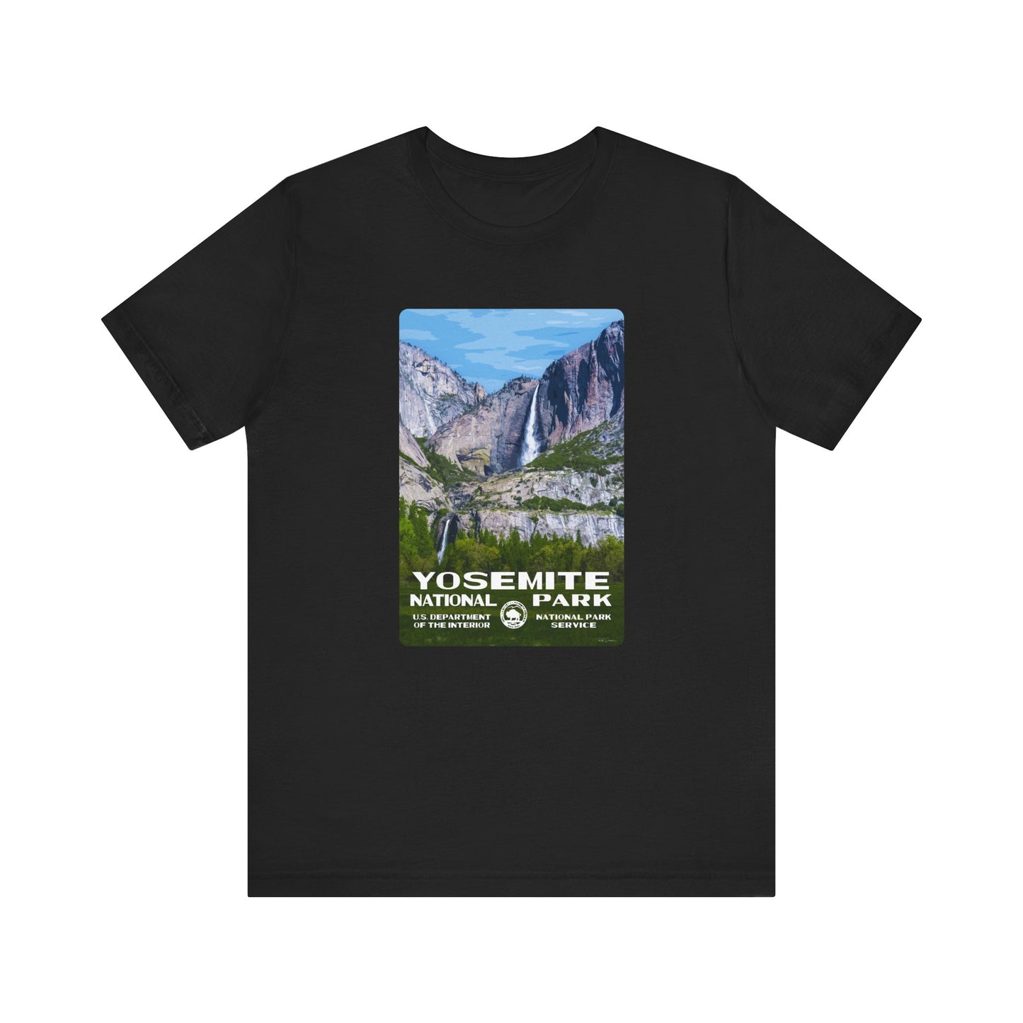 Yosemite National Park (Yosemite Falls) T-Shirt