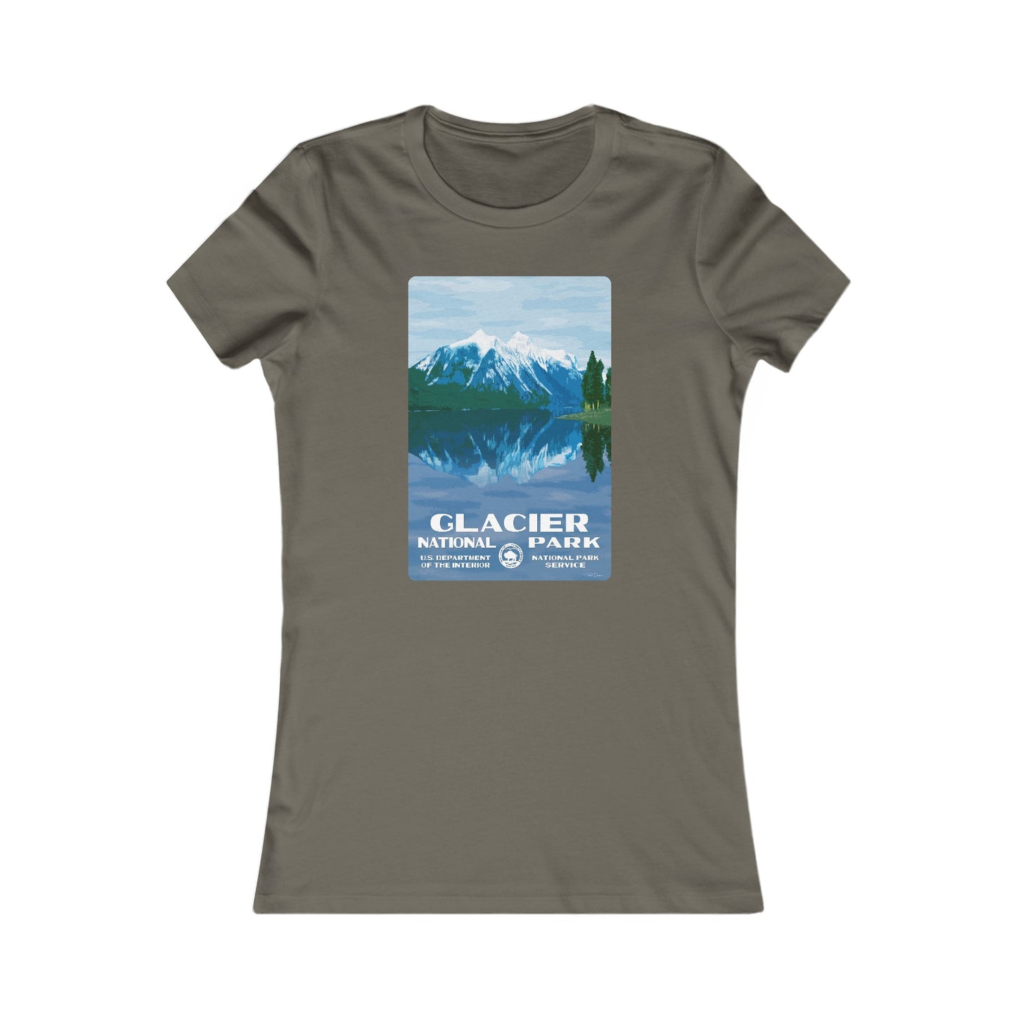 Glacier National Park Women's T-Shirt