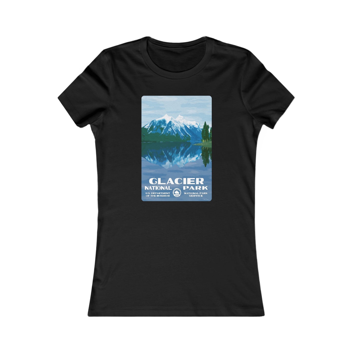 Glacier National Park Women's T-Shirt