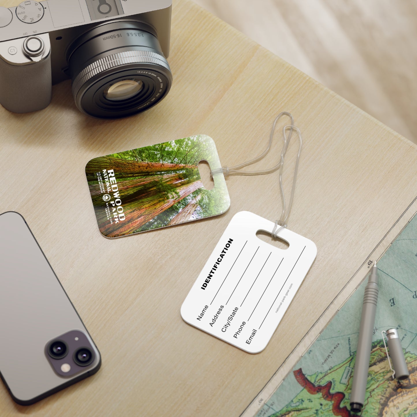 Redwood National Park Bag Tag