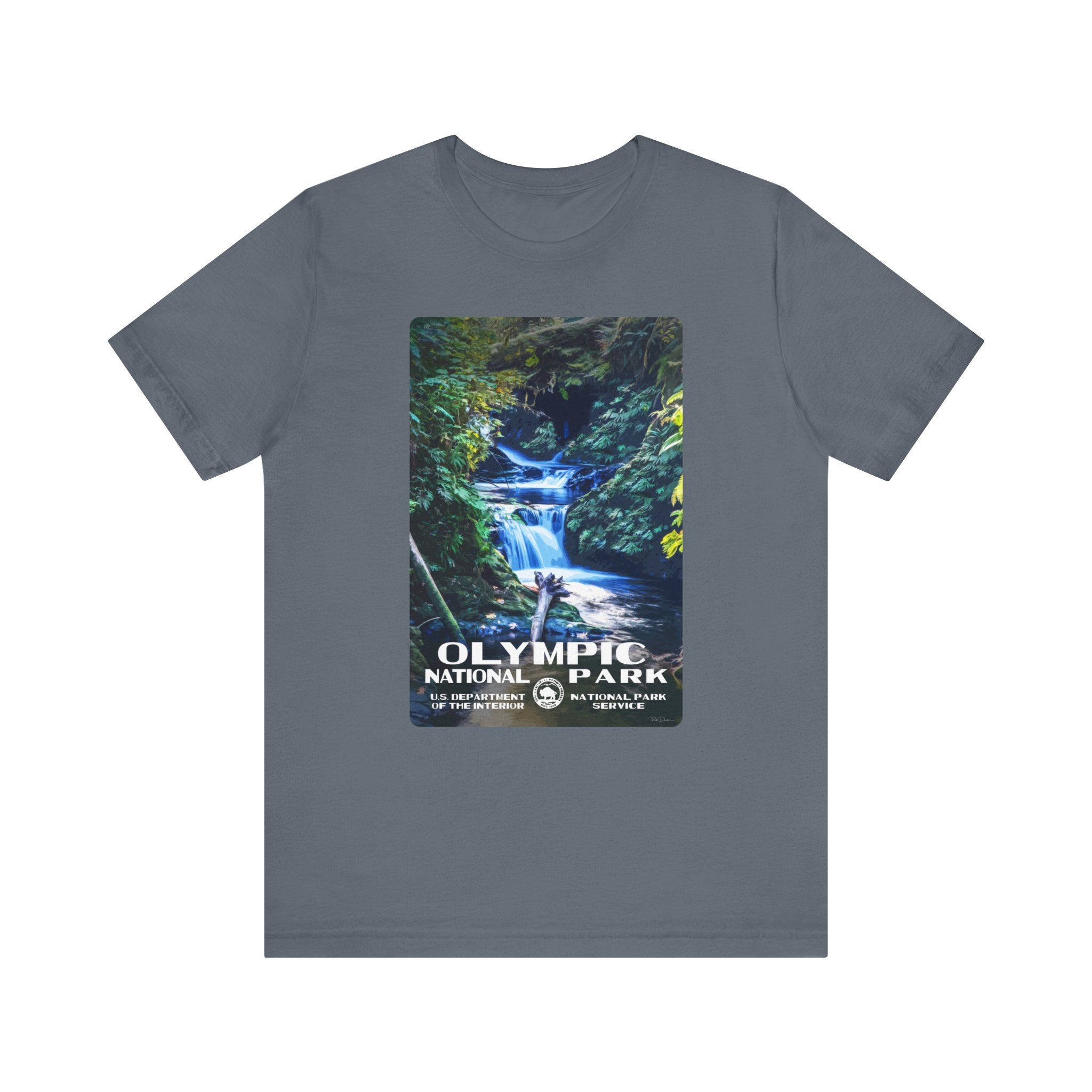 Olympic National Park | Retro National Park T-Shirt – HOMAGE Olympic national park shop