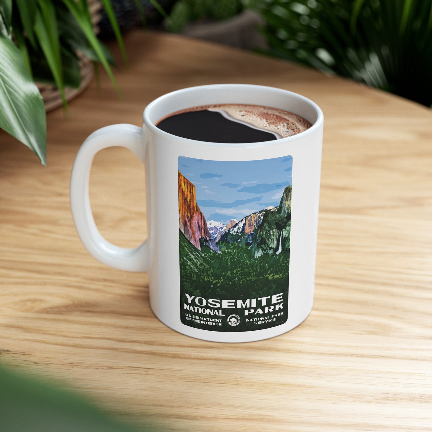 Yosemite National Park (Tunnel View) Ceramic Mug